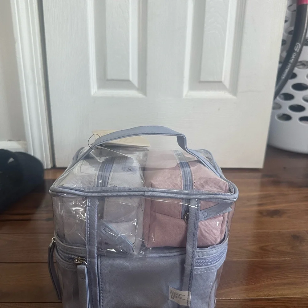 4 piece makeup bag set